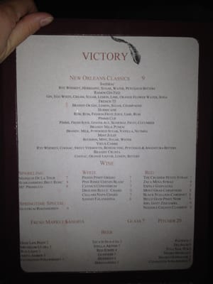 Menu photo 8 Baroness On Baronne New Orleans, LA Menu photo 8 Baroness On Baronne New Orleans, LA