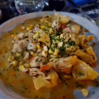 Esther's Kitchen - Bacon Tortellini with lobster, corn and chives - Italian Near Me - Las Vegas, Nevada