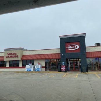 Phillips 66 - Store front - A Phillips 66 gas station with a video gaming store named Mach 1 is shown in this exterior image. - Gas Stations Near Me - Casey, Illinois