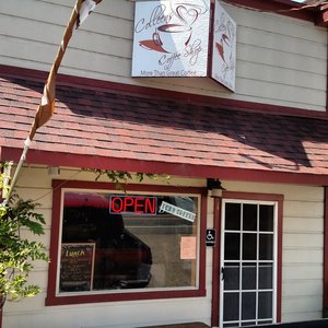 Photo of Colleen's Coffee Shop - Bodega, CA, United States. Sign said open but when i went inside i was turned away.