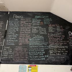 Dreams Ice Cream Factory At Glenside - Menu
