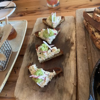 River Roast - Shrimp & Crab Toast - American Near Me - Chicago, Illinois River Roast - Shrimp & Crab Toast - American Near Me - Chicago, Illinois