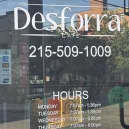 Exterior photo of Desforra Cafe - Philadelphia, Pennsylvania Exterior photo of Desforra Cafe - Philadelphia, Pennsylvania