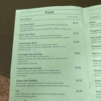 Arcana - Menu - Vegan Near Me - Playa del Carmen, ROO Arcana - Menu - Vegan Near Me - Playa del Carmen, ROO