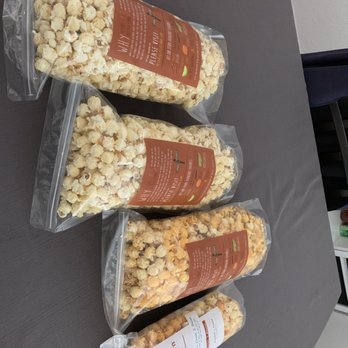 Peter's Kettle Corn - Large bags and a small bag - Popcorn Shops Near Me - Oakland, California Peter's Kettle Corn - Large bags and a small bag - Popcorn Shops Near Me - Oakland, California