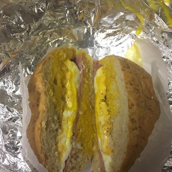 Bagels and Brunch Deli - the inside of a sandwich - Delis Near Me - Islip Terrace, New York