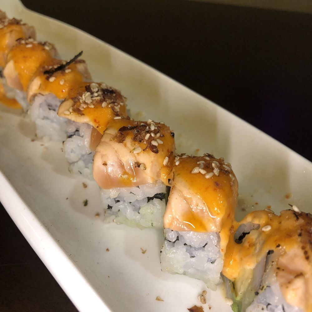 Iekei - Salmon roll - Sushi Bars Near Me - Humble, Texas Iekei - Salmon roll - Sushi Bars Near Me - Humble, Texas