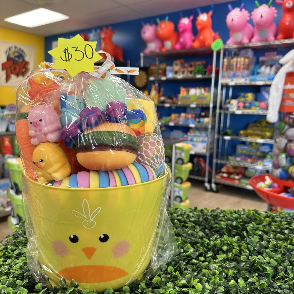 Play Planet Toys - 26 toys for $30 "Sensory" themed basket - Toy Stores Near Me - Gilbert, Arizona Play Planet Toys - 26 toys for $30 "Sensory" themed basket - Toy Stores Near Me - Gilbert, Arizona