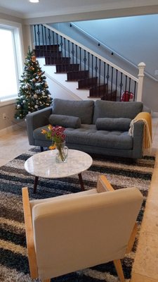 Living Room + Family Room - S A Cleaning Services - Satisfaction Guaranteed