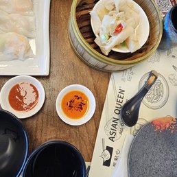 Tripe and shrimp wrap Tripe and shrimp wrap