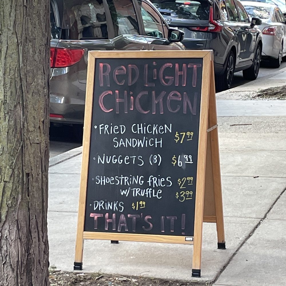 Red Light Chicken - To the point menu - Chicken Shop Near Me - Chicago, Illinois Red Light Chicken - To the point menu - Chicken Shop Near Me - Chicago, Illinois