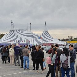 Cirque Du Soleil - Volta - My 94 year old grandmother spent 15 minutes standing in this line.  Glad we got there early.  BIG STRIKE!!