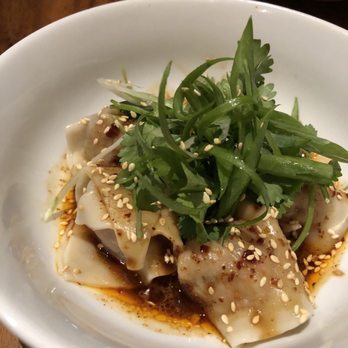 Plenty of Clouds - Sichuan pork dumplings - Asian Fusion Near Me - Seattle, Washington Plenty of Clouds - Sichuan pork dumplings - Asian Fusion Near Me - Seattle, Washington