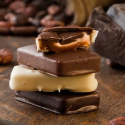Milena Chocolates - Bocaditos de dulce de leche