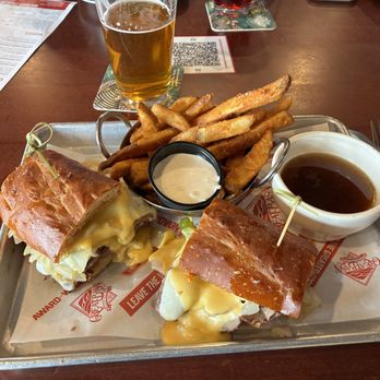 Great Basin Brewing Co. - Sparks - French Dip Fully Loaded with Fries - New American Near Me - Sparks, Nevada Great Basin Brewing Co. - Sparks - French Dip Fully Loaded with Fries - New American Near Me - Sparks, Nevada