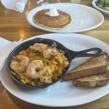 Big Bad Breakfast - Low country skillet. Side of pancakes - Breakfast & Brunch Near Me - Homewood, Alabama Big Bad Breakfast - Low country skillet. Side of pancakes - Breakfast & Brunch Near Me - Homewood, Alabama