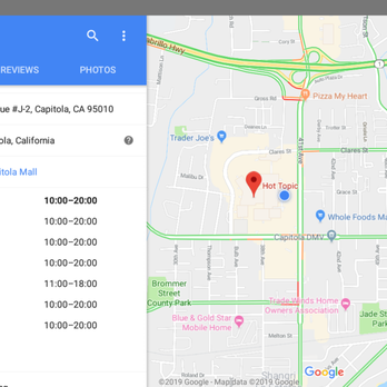 Hot Topic - New hours - Men's Clothing Near Me - Capitola, California Hot Topic - New hours - Men's Clothing Near Me - Capitola, California