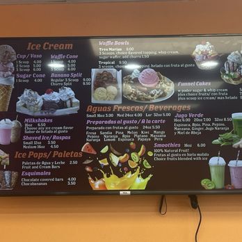 Los Mangos Ice Cream - Menu - Mexican Near Me - Austin, Texas Los Mangos Ice Cream - Menu - Mexican Near Me - Austin, Texas