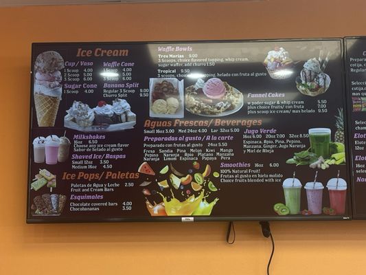 Menu photo 2 Los Mangos Ice Cream Austin, TX Menu photo 2 Los Mangos Ice Cream Austin, TX