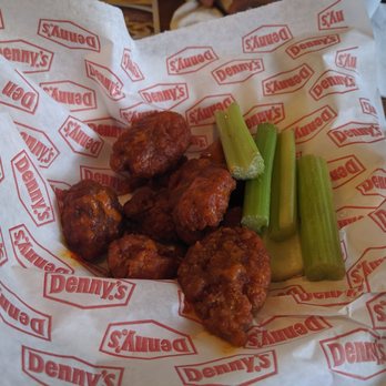 Denny's - Boneless chicken wings with buffalo sauce - Diners Near Me - San Diego, California Denny's - Boneless chicken wings with buffalo sauce - Diners Near Me - San Diego, California