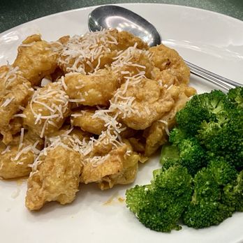 Crystal Palace - Salted egg yolk shrimp, my fav - Dim Sum Near Me - Monterey Park, California
