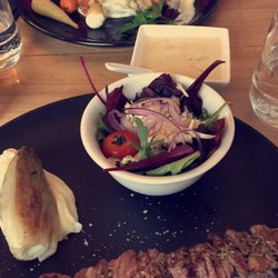La Bergerie - Brochette d'agneau et filet de plie