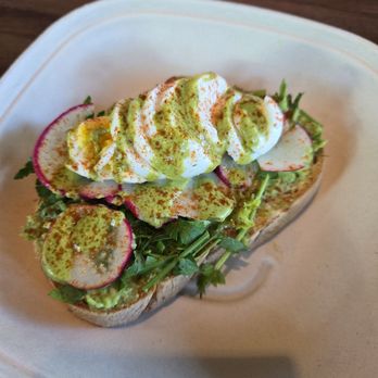 Yelp Elite Week: Let's Get Sano Bellevue - Egg Avocado Toast - Yelp Events Near Me - Bellevue, Washington