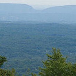 View of Delaware Water Gap from Big Pocono State Park. View of Delaware Water Gap from Big Pocono State Park.