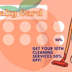 Peachy Clean - Ask about our loyalty cards