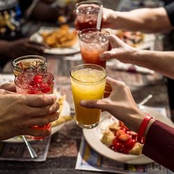New Philly Diner - Shirley Temples and Sunshine Splashes