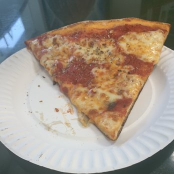 Al’s Pizza - a slice of pizza on a paper plate - Pizza Near Me - Jefferson, New Jersey