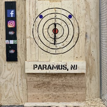 Bury The Hatchet - Paramus - I was close on my first couple of tries lol - Axe Throwing Near Me - Paramus, New Jersey Bury The Hatchet - Paramus - I was close on my first couple of tries lol - Axe Throwing Near Me - Paramus, New Jersey