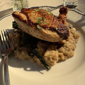 Josephine - Truffle mushroom Risotto roasted chicken - French Near Me - Alexandria, Virginia Josephine - Truffle mushroom Risotto roasted chicken - French Near Me - Alexandria, Virginia