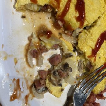 Eggs 'n Things Ko Olina - Omelette was too watery. Eggs inside were undercooked - American Near Me - Kapolei, Hawaii Eggs 'n Things Ko Olina - Omelette was too watery. Eggs inside were undercooked - American Near Me - Kapolei, Hawaii