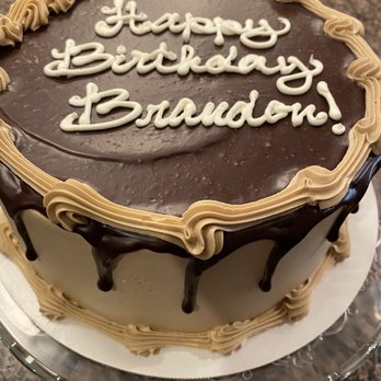 Once In A Blue Moon Bakery & Cafe - Chocolate cake with kahlua and coffee. Chocolate ganache drizzle. - Bakeries Near Me - Cary, North Carolina