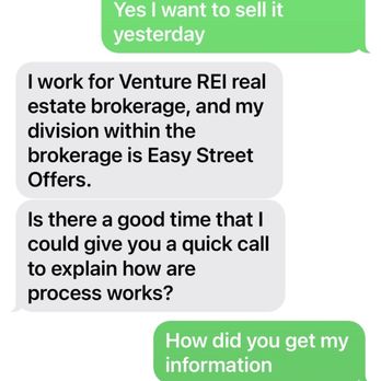Easy Street Offers - Thomas Miller Unwanted Solicitation - Real Estate Services Near Me - Scottsdale, Arizona Easy Street Offers - Thomas Miller Unwanted Solicitation - Real Estate Services Near Me - Scottsdale, Arizona