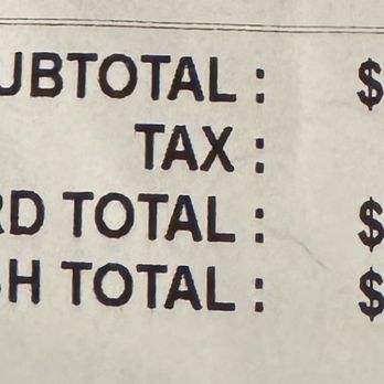 Totowah - Receipt - Korean Near Me - Palisades Park, New Jersey Totowah - Receipt - Korean Near Me - Palisades Park, New Jersey