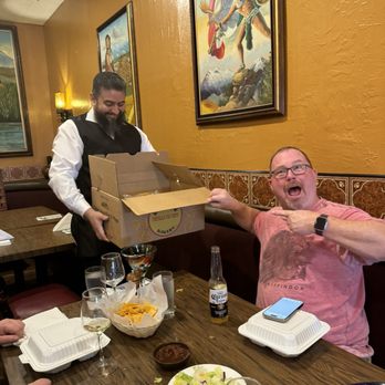 Casa Azteca - Leftovers for his family! - Mexican Near Me - Milpitas, California