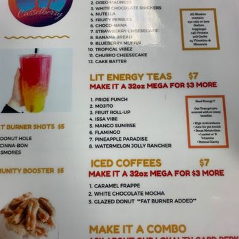 Casselberry Nutrition - Menu - Coffee & Tea Near Me - Casselberry, Florida