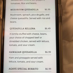 Menu Menu