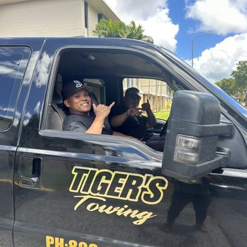 Tiger’s Towing - Both Lawrence and Sean great ride along buddies - Towing Near Me