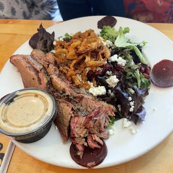 Smokey and the Brisket - Good for you Salad with brisket - Barbeque Near Me - La Mesa, California