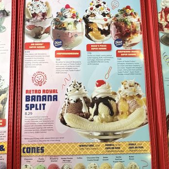 Friendly's - a variety of ice cream sundaes - American Near Me - Lancaster, Pennsylvania