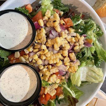 Smoqued California BBQ - House salad - Barbeque Near Me - Orange, California Smoqued California BBQ - House salad - Barbeque Near Me - Orange, California