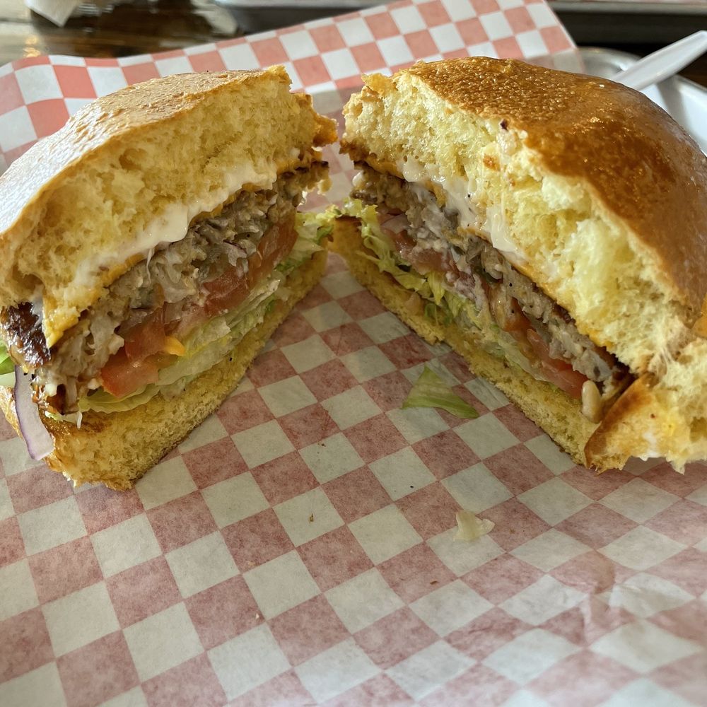 Burger 82 - Veggie cheeseburger - Burgers Near Me - Allen, Texas Burger 82 - Veggie cheeseburger - Burgers Near Me - Allen, Texas