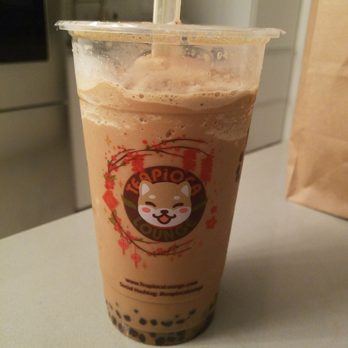 Teapioca Lounge - The Caramel Mocha Frapiocca (with baby tapioca!) - Coffee & Tea Near Me - Austin, Texas