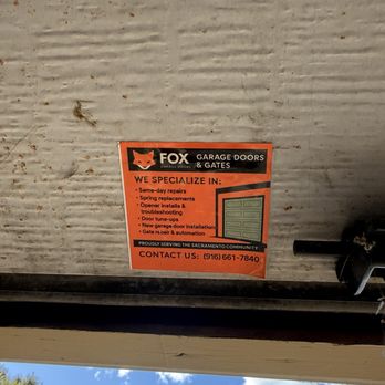 Fox Garage Doors & Gates - Info - Garage Door Services Near Me