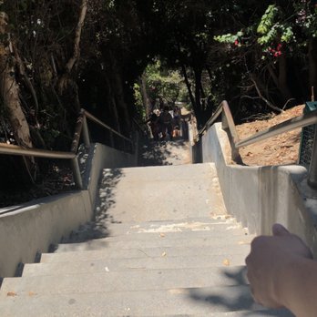 Thousand Steps Beach - Steps (going down) - Beaches Near Me - Laguna Beach, California