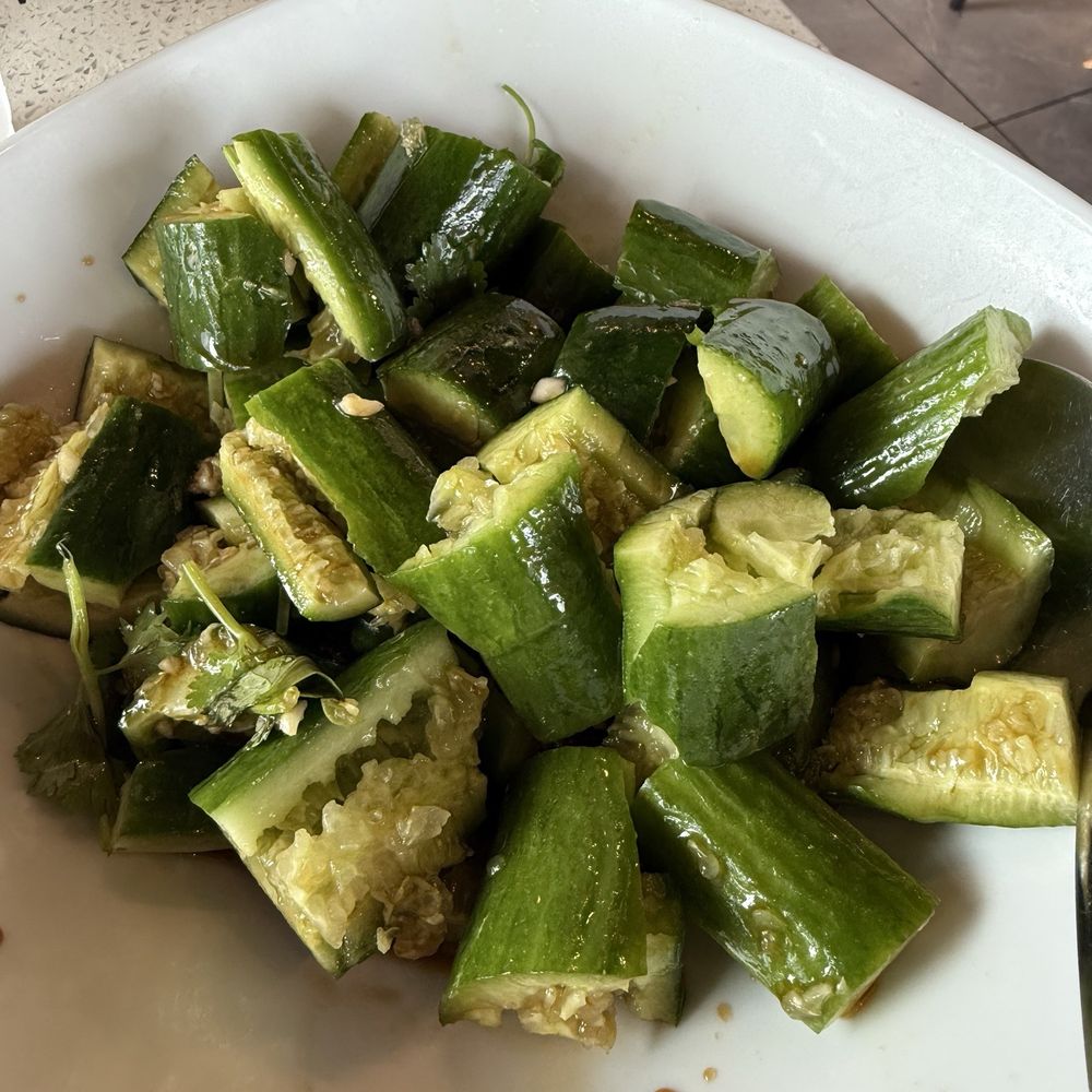 Pan Dumpling House - A2. 凉拌青瓜 / Cucumber Salad - Chinese Near Me - Corona, California Pan Dumpling House - A2. 凉拌青瓜 / Cucumber Salad - Chinese Near Me - Corona, California