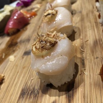 Tang's Sushi - Creamy scallops - Sushi Bars Near Me - Roseville, California Tang's Sushi - Creamy scallops - Sushi Bars Near Me - Roseville, California